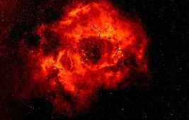 Туманность NGC 2237 в созвездии Единорога