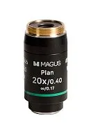 Объектив MAGUS 20PL60 Plan 20х/0,40 ∞/0,17 H60 мм