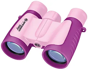 Бинокль детский Bresser Junior 3x30, розовый, изображение 1