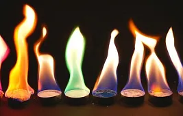 Цветное пламя
