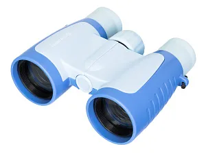 Бинокль детский Bresser Junior 3x30, синий, изображение 1