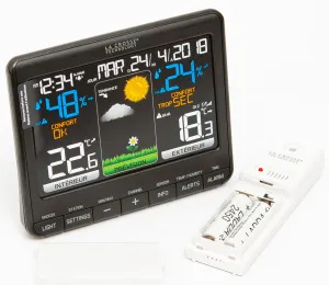 Метеостанция La Crosse WS6825 с цветным экраном, изображение 5