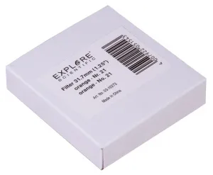 Светофильтр Explore Scientific оранжевый №21, 1,25", изображение 6