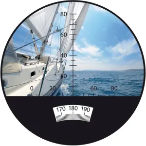 Монокуляр Veber BGD 8x42 С, синий, с компасом, изображение 2