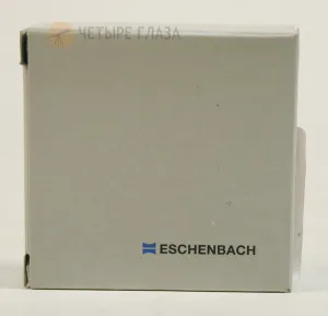 Лупа складная двояковыпуклая Eschenbach Classic 3,5x, 50 мм, черный чехол (квадратный), изображение 3