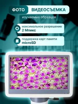 Микроскоп цифровой Levenhuk D85L LCD, изображение 16