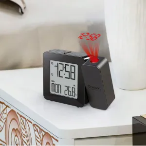 Часы проекционные Oregon Scientific RM338PX, с термометром, черные, изображение 3