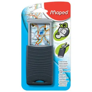 Лупа Maped ручная складная 3х, 48x38 мм (392510), изображение 4