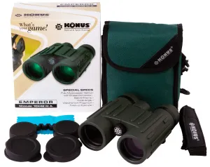 Бинокль Konus Emperor 10x42 WA Green, изображение 11