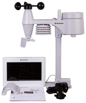 Метеостанция Bresser Comfort «5 в 1» с цветным дисплеем, белая, изображение 14