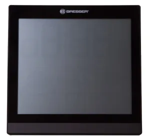 Метеостанция (настенные часы) Bresser TemeoTrend JC LCD с радиоуправлением, черная, изображение 3