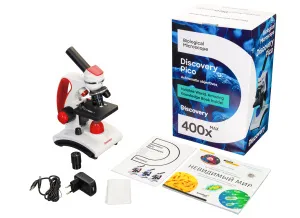 Микроскоп Levenhuk Discovery Pico с книгой, изображение 4