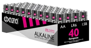 Элемент питания Фаza AA LR6 (1 шт.), алкалиновый, изображение 2