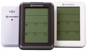 Гигрометр с часами Bresser MyClimate, белый, изображение 3