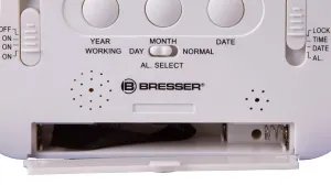 Часы настольные Bresser MyTime Duo LCD, белые, изображение 6