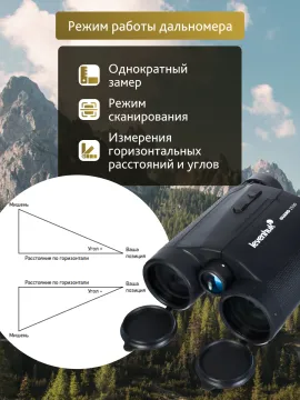Бинокль с дальномером Levenhuk Guard 2500, изображение 16