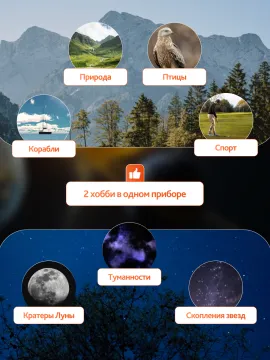 Набор: бинокль Levenhuk Bruno BASE 20x80 со штативом, изображение 21