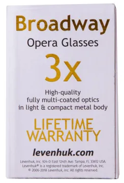 Театральный бинокль с цепочкой Levenhuk Broadway 325C, изображение 14