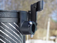 Узел фокусера совмещен с кольцом крепления вторичного зеркала